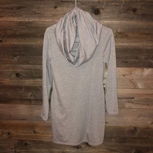 Dress/built in scarf